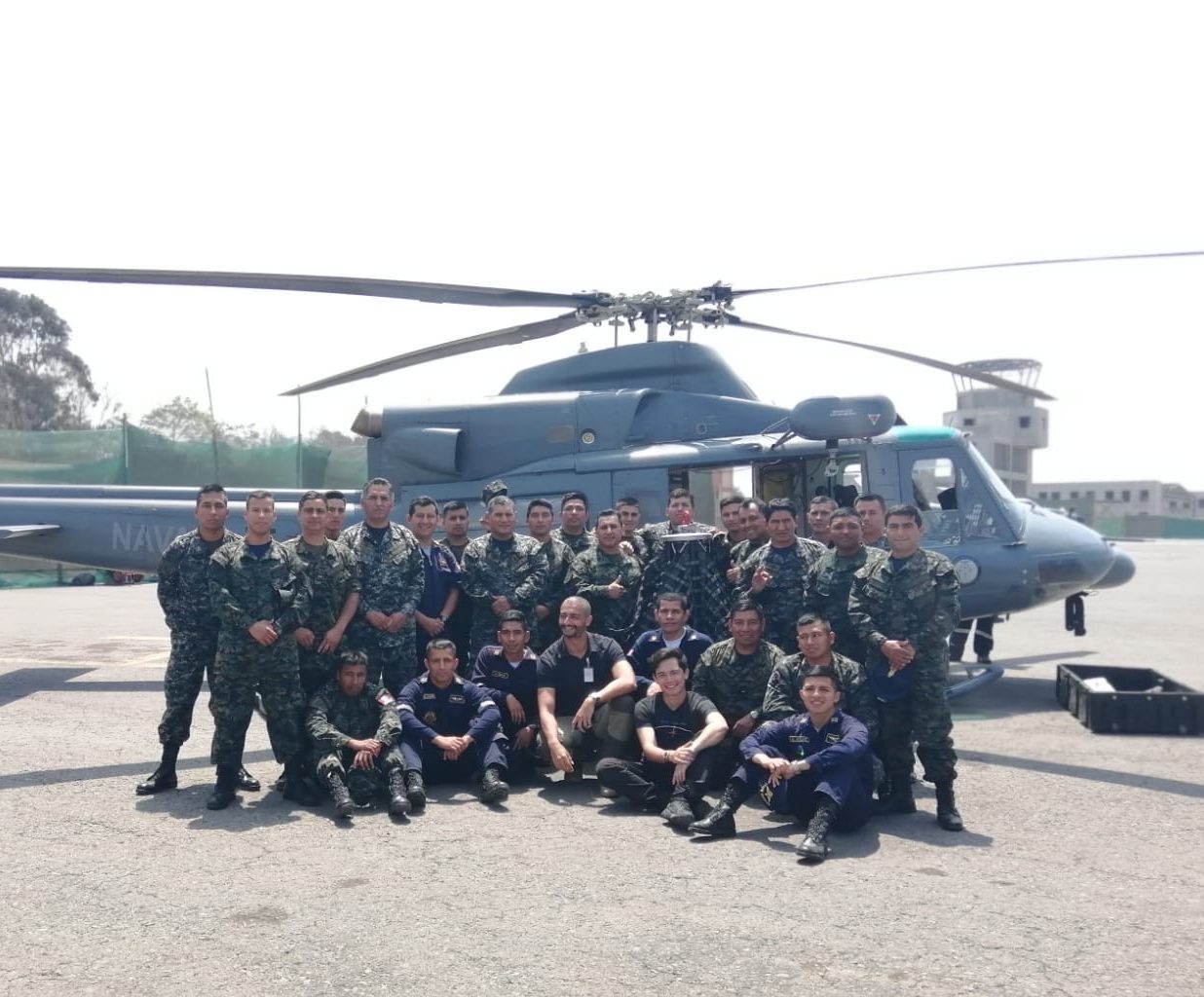 AirTEP training with the Peruvian Navy