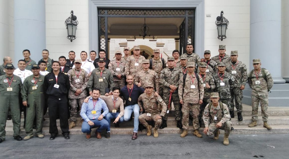 AirTEP training debriefing with Peruvian Joint Command